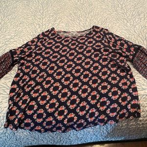 Crown & Ivy Cotton Blouse